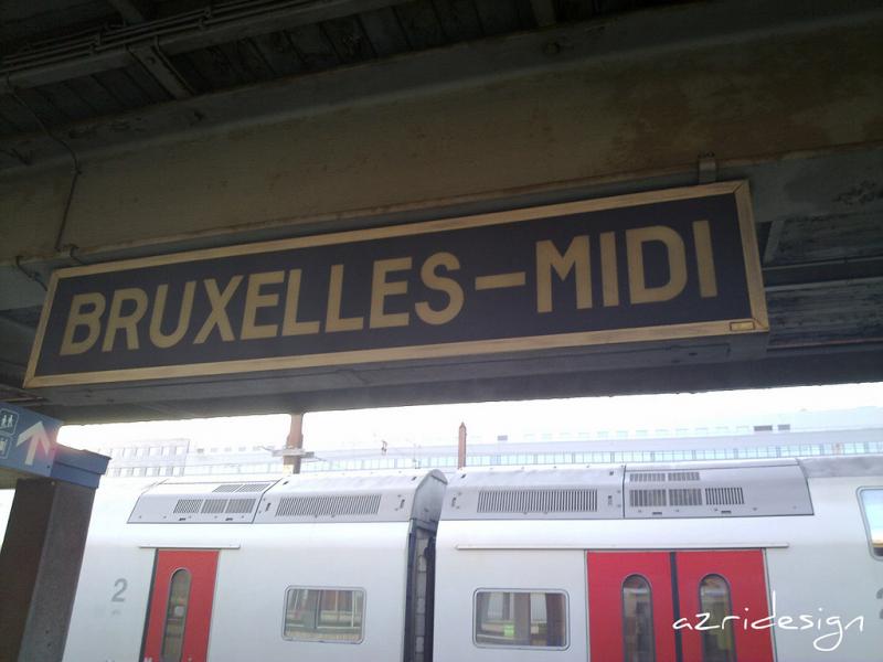 Gare de Bruxelles-Midi, Bruxelles, Belgique, 2010 Gare de Bruxelles-Midi, Bruxelles, Belgique, 2010