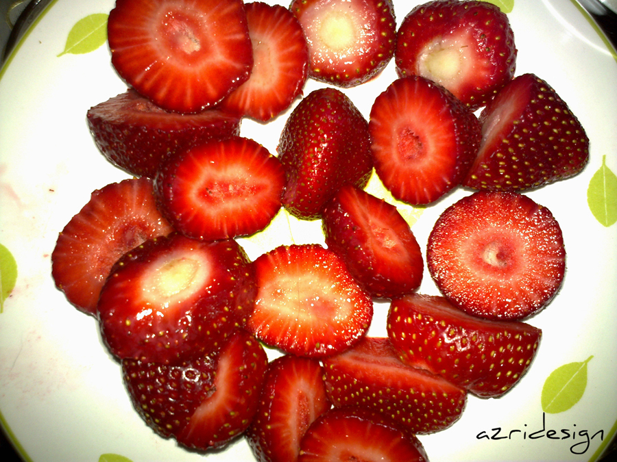 La fraise marocaine - Meknes, Maroc, 2010 La fraise marocaine - Meknes, Maroc, 2010