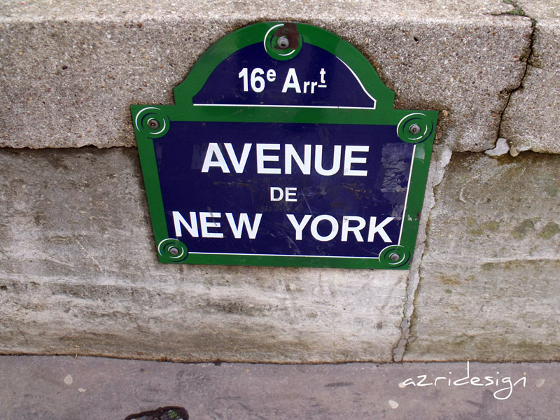 Avenue de New York - Paris 16 - Paris, France, 2010