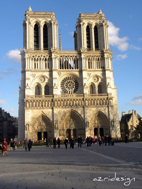 Cathédrale Notre Dame de Paris - Paris, France, 2010