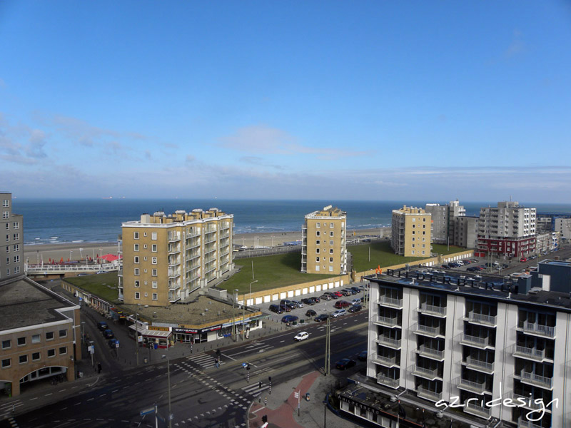 The Dutch sea resort Scheveningen view, Den Haag, Netherlands, 2010