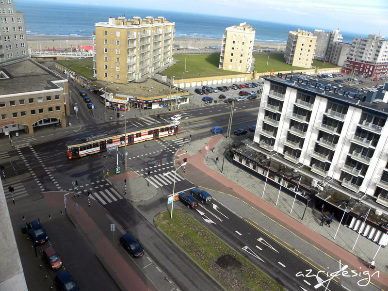 The Dutch sea resort Scheveningen view, Den Haag, Netherlands, 2010
