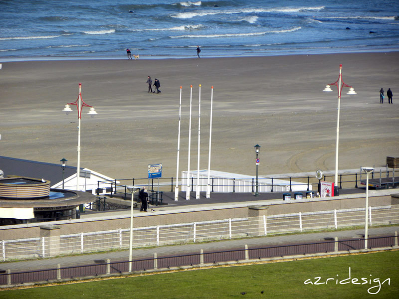 Scheveningen Beach in the winter, Den Haag, Netherlands, 2010