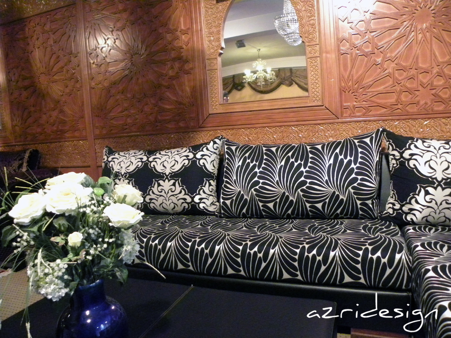 Beautiful modern Moroccan Salon - Brussels, Belgium, 2010 Beautiful modern Moroccan Salon - Brussels, Belgium, 2010