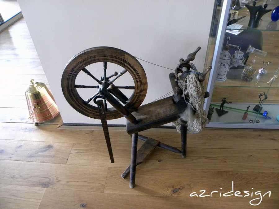 An old Spinning Wheel - Scheveningen , Netherlands, 2010 An old Spinning Wheel - Scheveningen , Netherlands, 2010