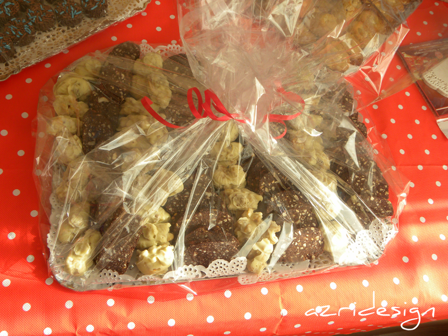 Moroccan pastry, chocolate flavored cookies - Rijswijk, Netherlands 2011