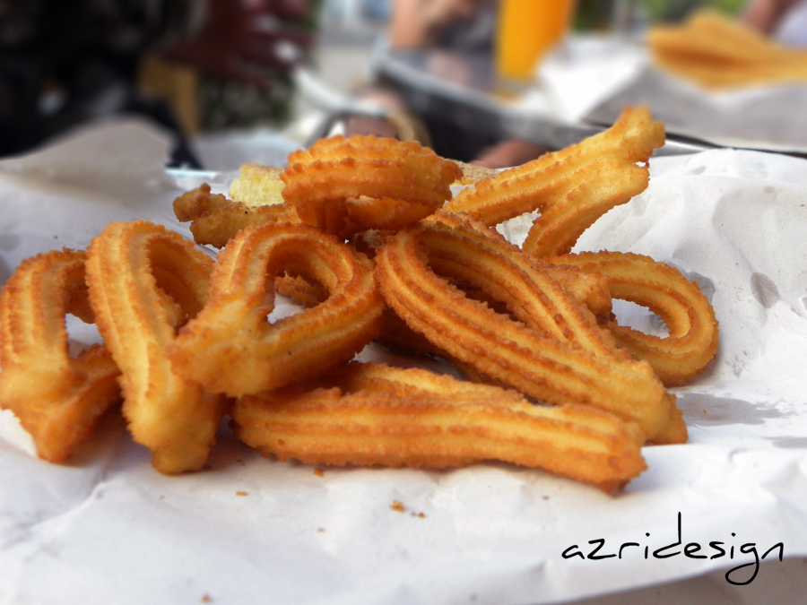 Churros made in north of Morocco - M'diq, Morocco 2011