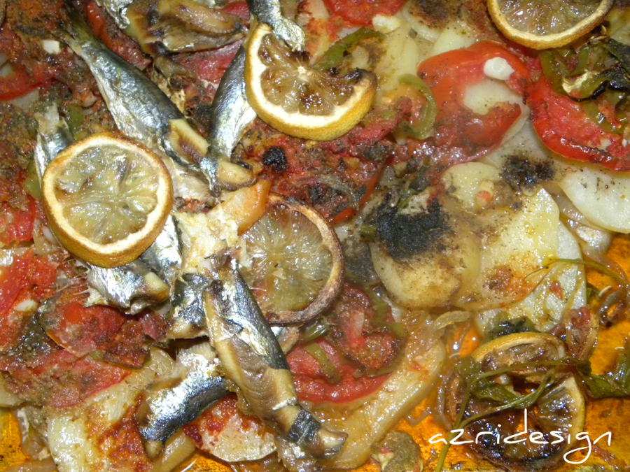 Fish Tagine in Tagra - Tetouan, Morocco 2011
