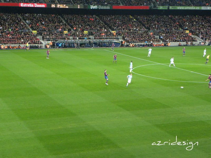 At the Camp Nou stadium in Barcelona, Spain, 2010 At the Camp Nou stadium in Barcelona, Spain, 2010