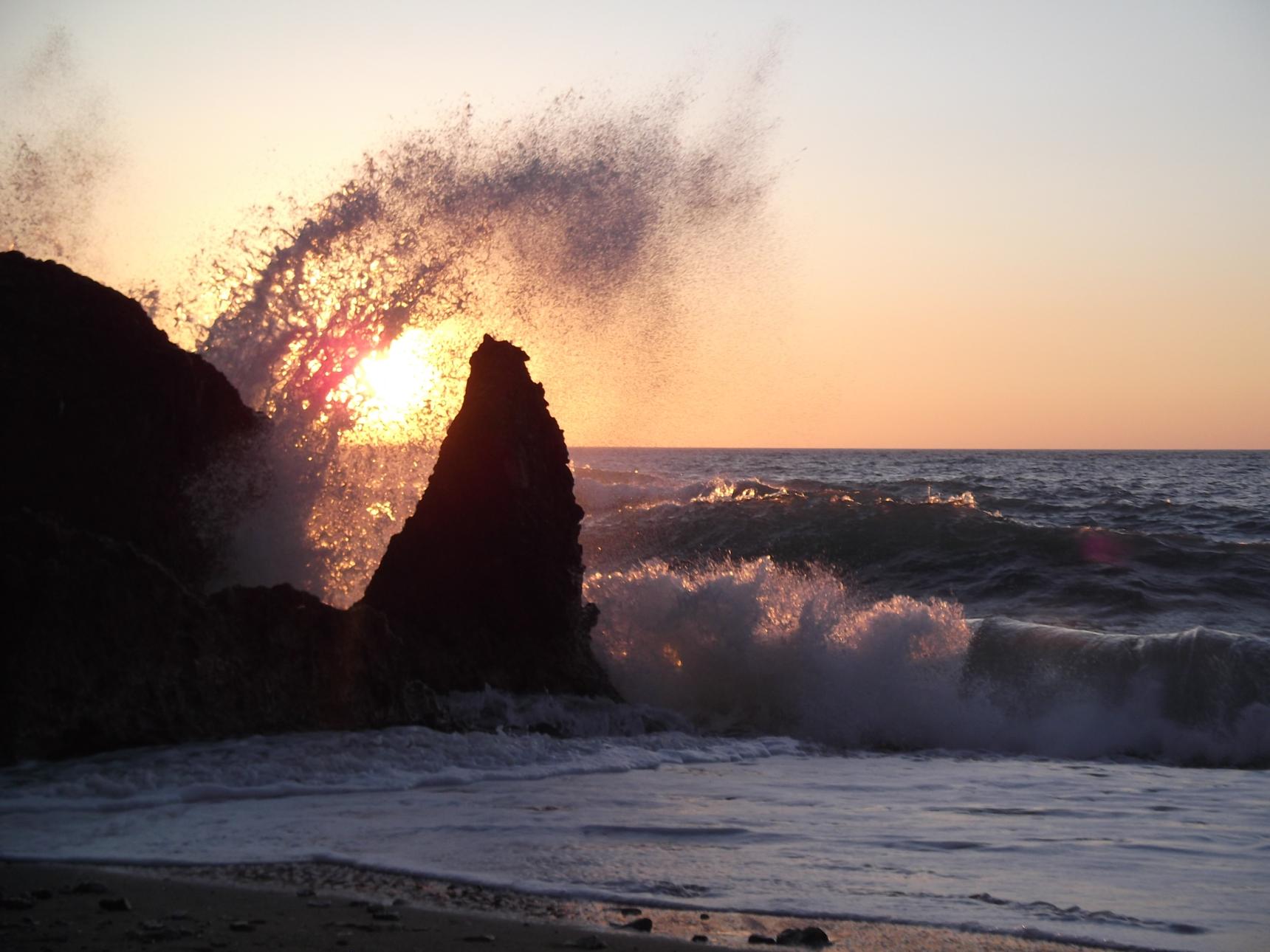 Magic Sunset in Al Hoceima