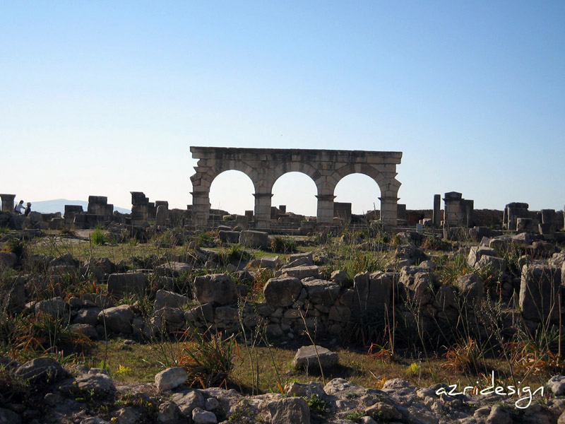 Basilica, Volubilis (Oualili), Meknes, Morocco, 2008 Basilica, Volubilis (Oualili), Meknes, Morocco, 2008