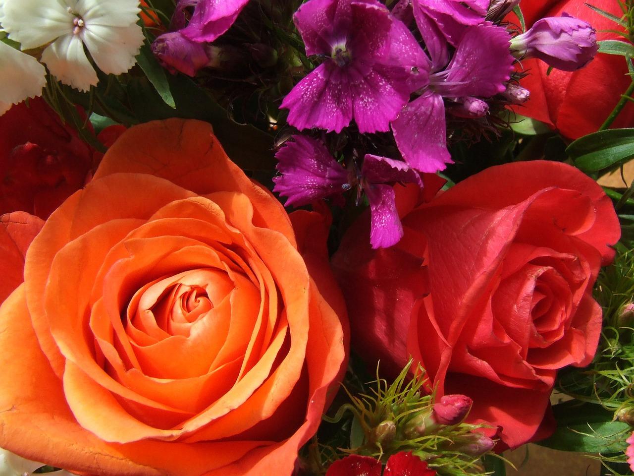 Roses Bouquet - It's a Beautiful Day..