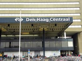 Den Haag Centraal, The highest bicycle density in the world :)