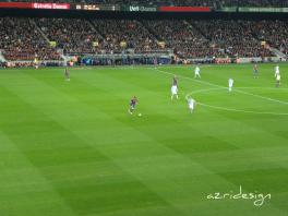 At the Camp Nou stadium in Barcelona, Spain, 2010